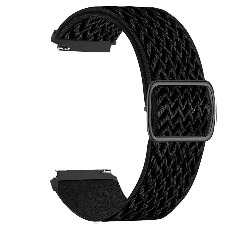 Atmungsaktives Nylon-Smartwatchband 22 mm verstellbar – Perfekt für Sport - Alltag