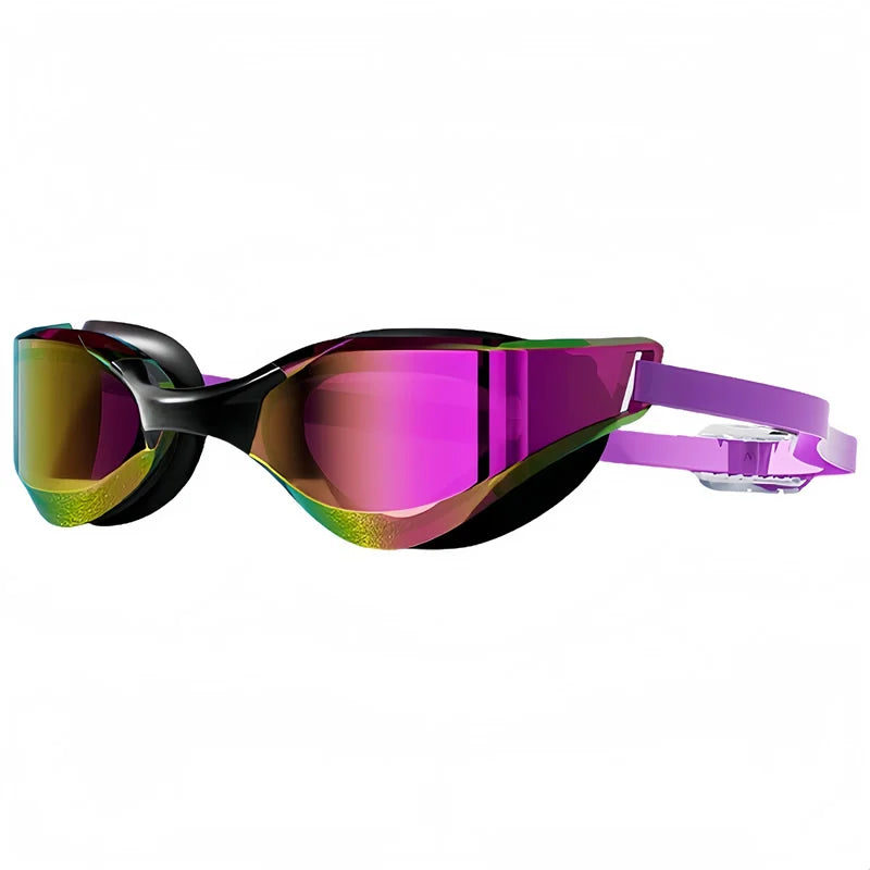 Anti-Fog Schwimmbrille aus Polycarbonat mit verstellbarem Silikonband