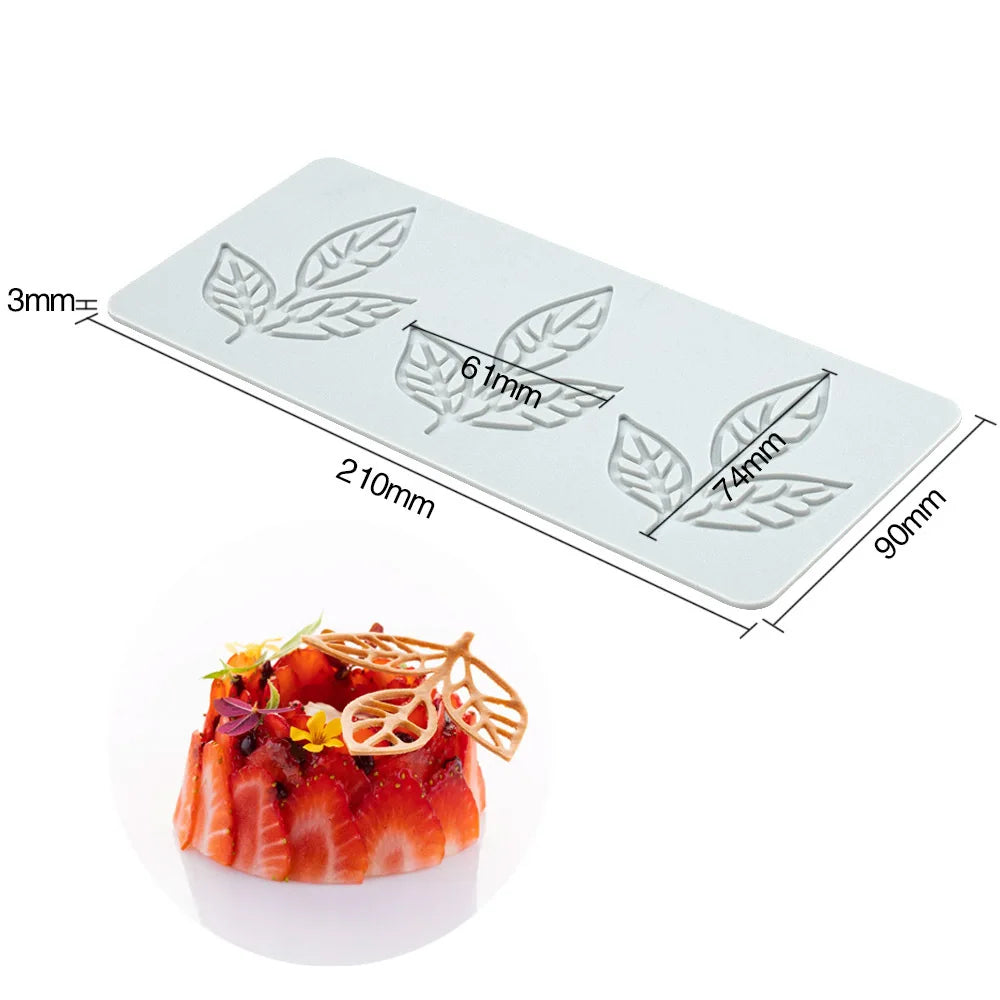 Silikon Spitzenform für detailreiche Kuchen und Gebäck Dekoration