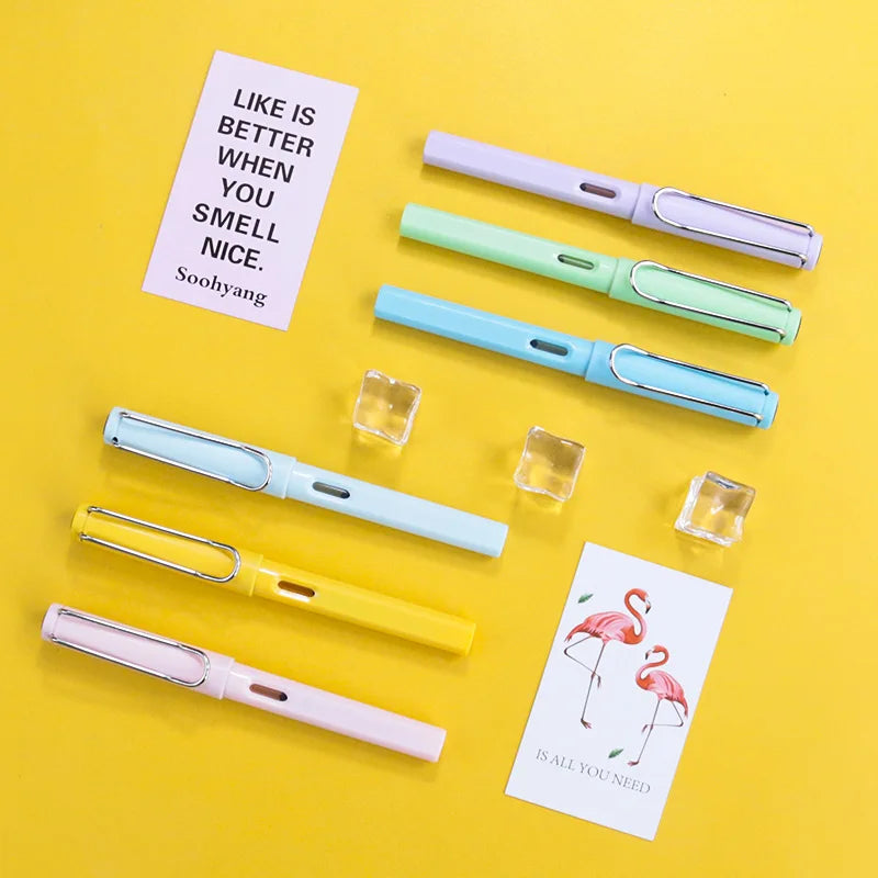 Kalligraphie-Füllfederhalter mit Edelstahl-Feder, 0,5 mm Schreibspitze-Yabubest - Home & More