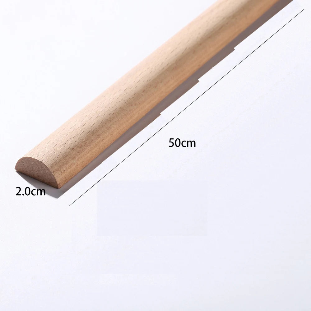 Handgeschnitzte Holz-Dekoration im Twist-Linien-Stil für Ihr Zuhause