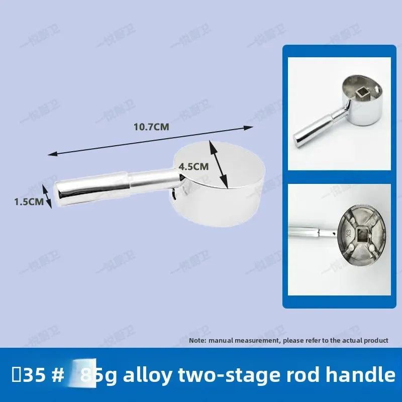 Universal Wasserhahn Griff Set für Küche und Bad Kalt Warmwasser
