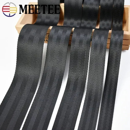 5 Meter Polyester Nylon Gurtband 25-50mm DIY Rucksack Gürtel
