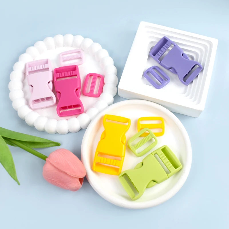 Robuste Kunststoff Schnallen Set für Rucksack Riemen und Taschen