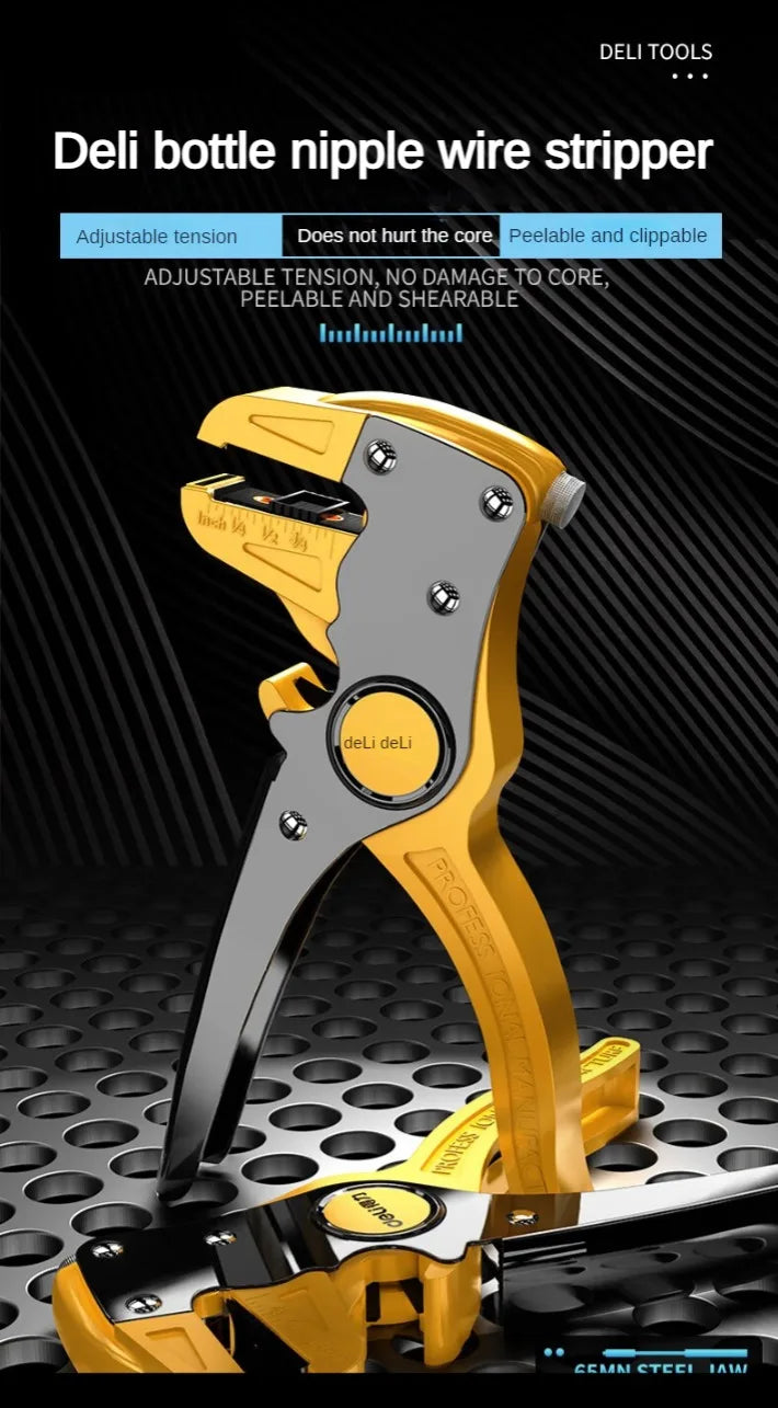 Multifunktions Abisolierzange & Drahtschneider für Elektriker