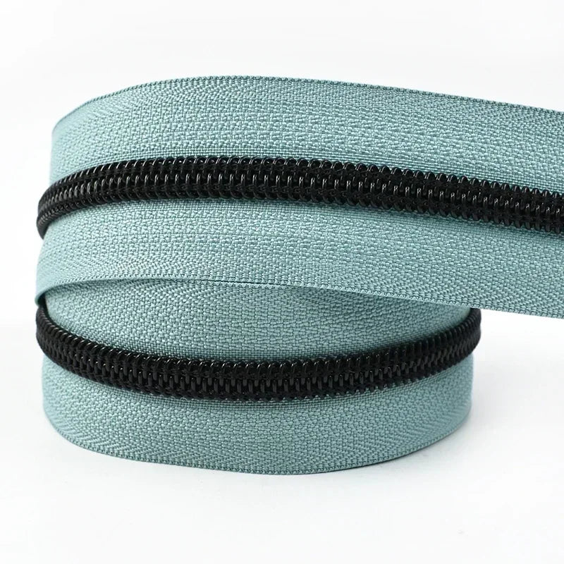 Reißverschluss 5# Nylon Meterware für Kleidung, Taschen - DIY Nähzubehör