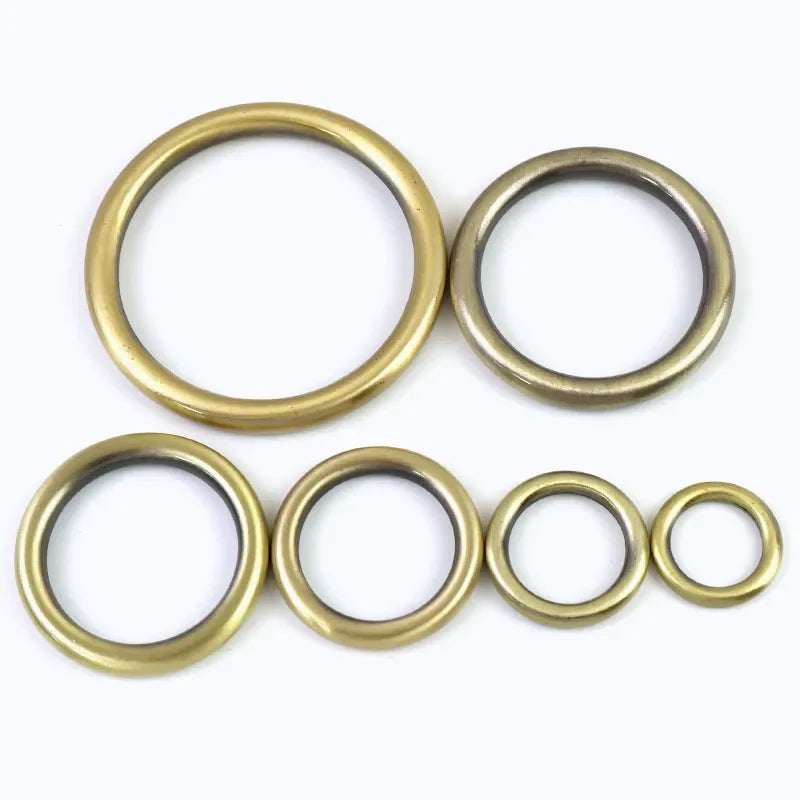 5/10x Metall Karabiner Ring Schnallen 15-50mm für Tasche, Hundeleine, Gürtel
