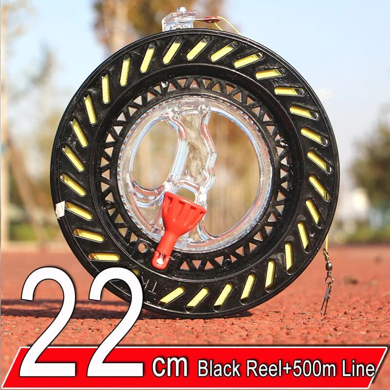 18 cm Drachen-Saitenrolle mit 200 m Nylonleine für große Drachen