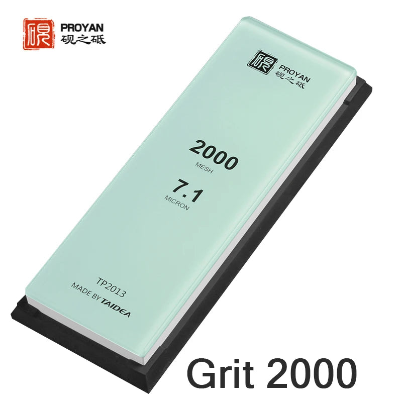 Professioneller weißer Alund Schleifstein für Küchenmesser und Holzarbeiten