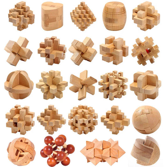 Holz 3D Puzzle Gehirn Spielzeug für Kinder und Erwachsene