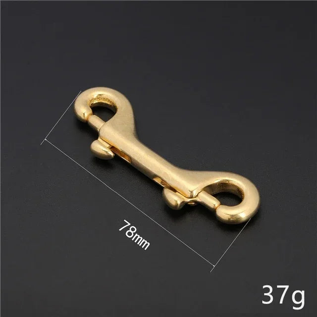 Robuster Karabinerhaken aus Zinklegierung für Gurte und Halsbänder