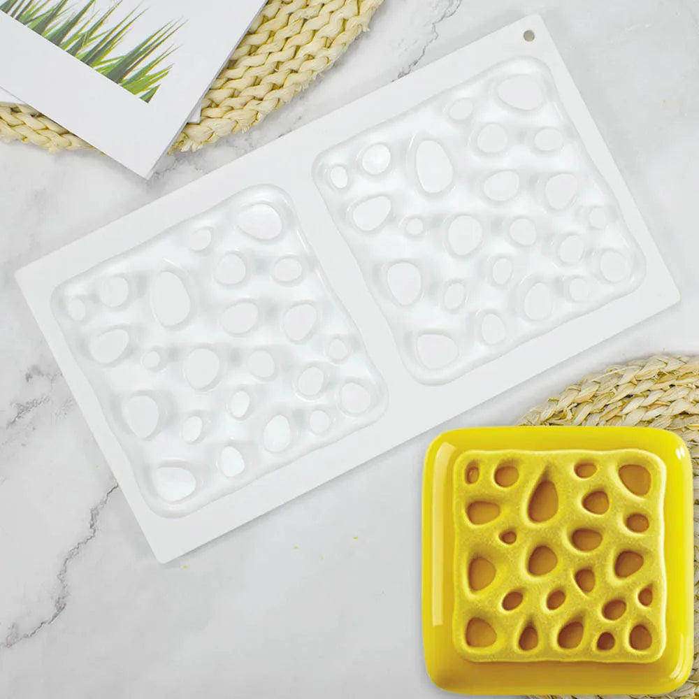 Runde Silikon Mousse Kuchenform für kreative Desserts