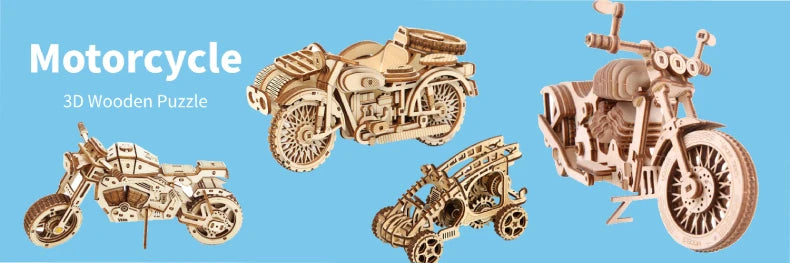 3D Holzbaukasten Spieluhr Bausatz für Kinder und Erwachsene