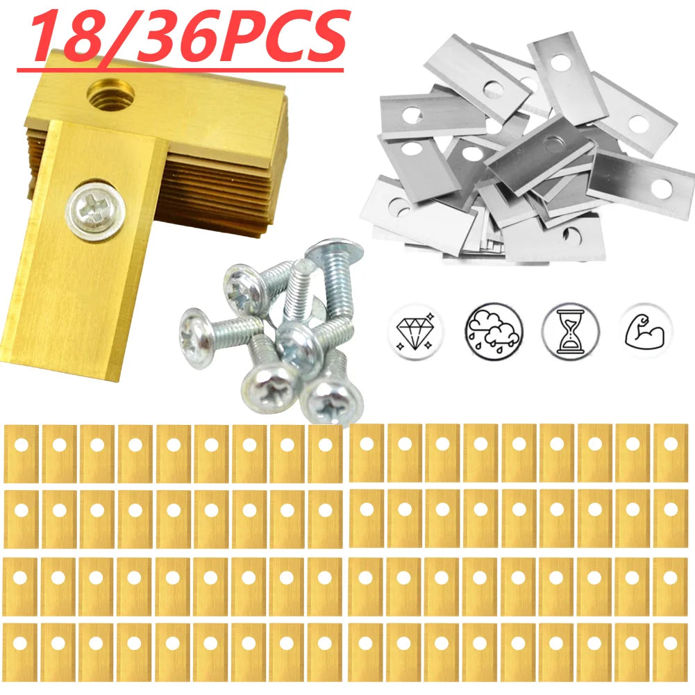 Edelstahl Ersatzklingen für Rasenroboter Schneidmesser Set für akkuraten Schnitt