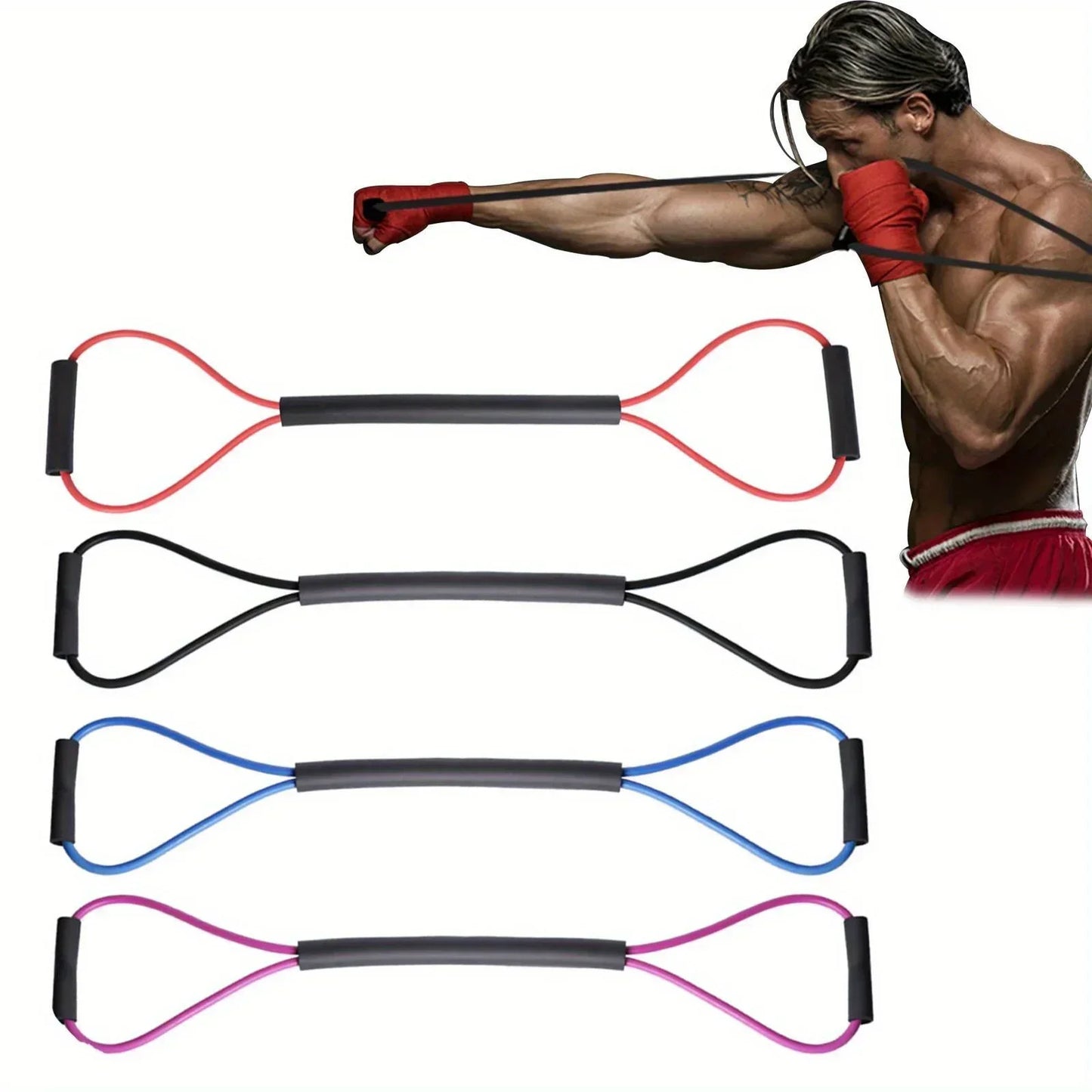 Effektives Arm- - Geschwindigkeitstraining mit 1pc Boxing Booster Widerstandsband