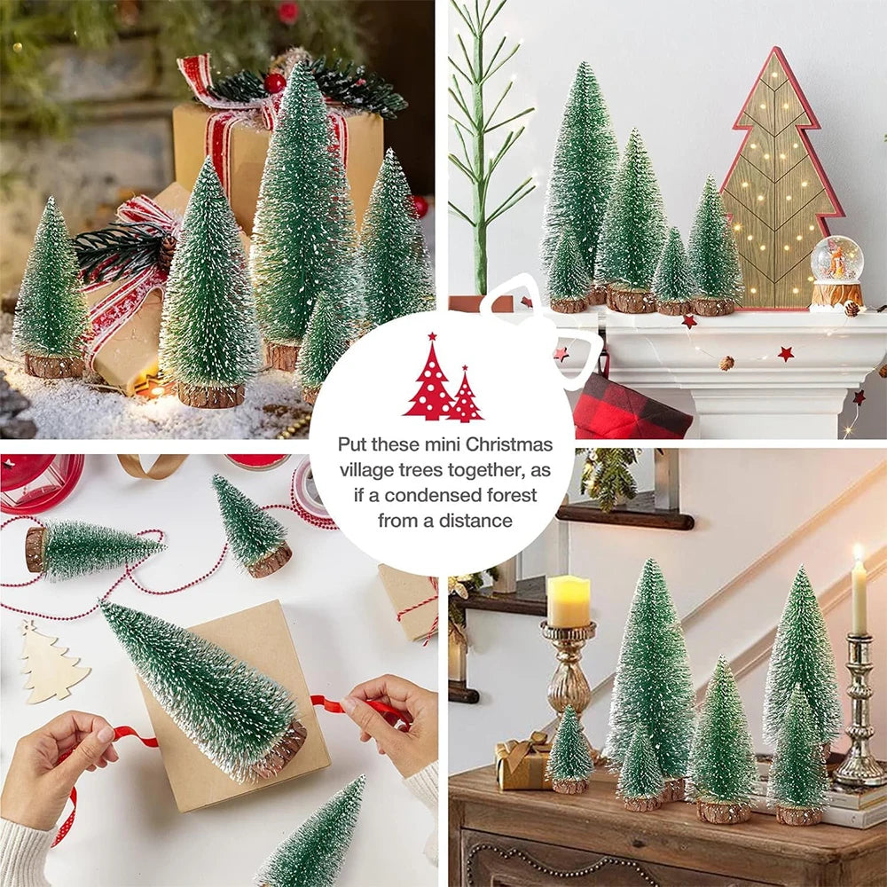 Festlicher Miniatur-Weihnachtsbaum für stimmungsvolle Deko