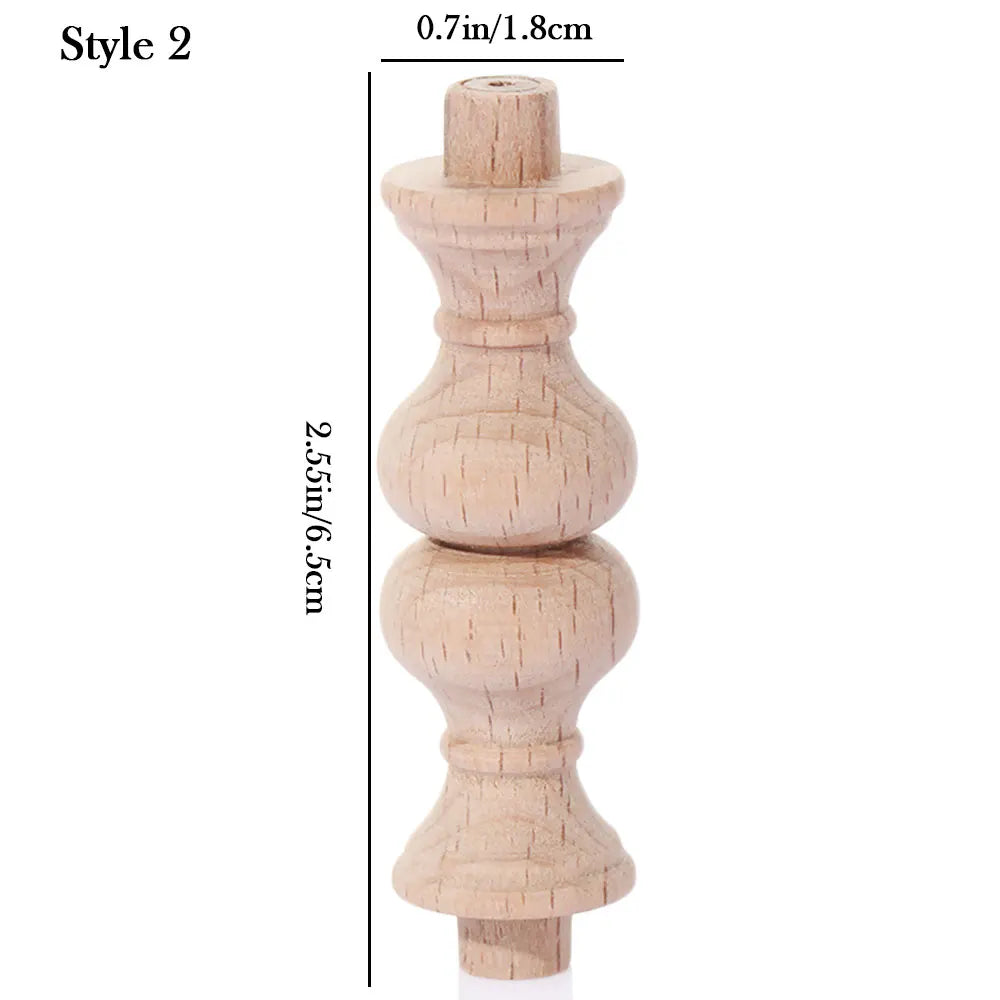 Vintage Holz Geschnitzte Möbel Füße Schrank Beine Dekoration Varianten