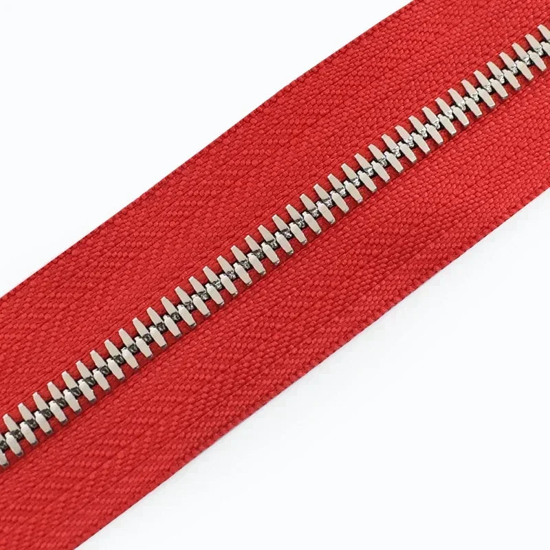 Metall-Reißverschluss Offenes Ende Zwei-Wege Reißverschlüsse Gold Silber-Yabubest - Home & More