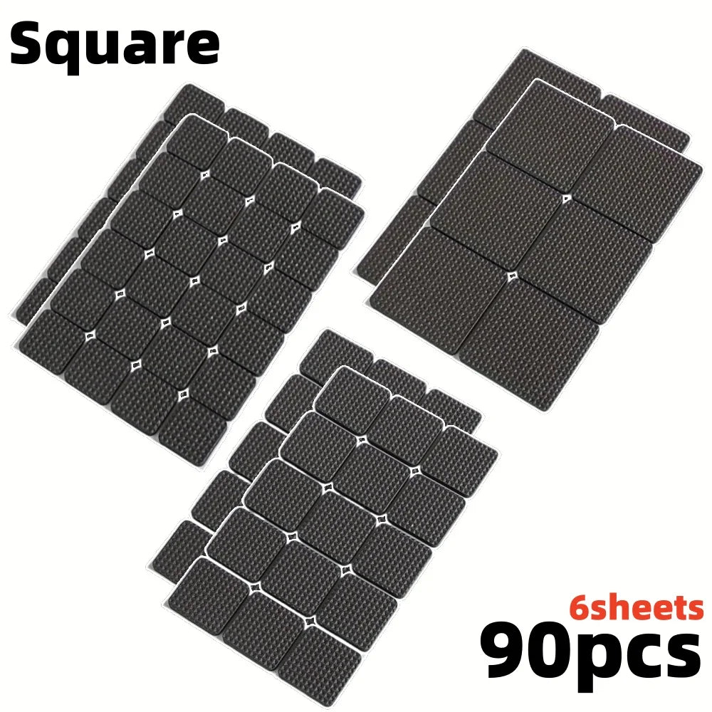 12 bis 180 Stück Möbel Stille Pads Anti-Rutsch Schutz Matten für Boden