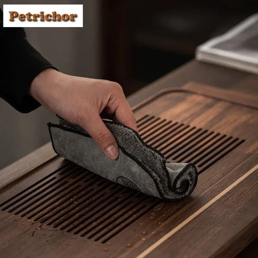 Verdicktes Geschirrtuch aus Baumwolle und Leinen für Küche und Teetisch-Yabubestshop