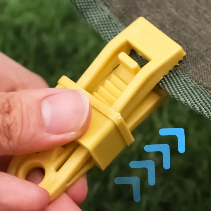 Markisen Seil Klemme Plane Clip Zelt Clip Wiederverwendbar 10 oder 20 Stück
