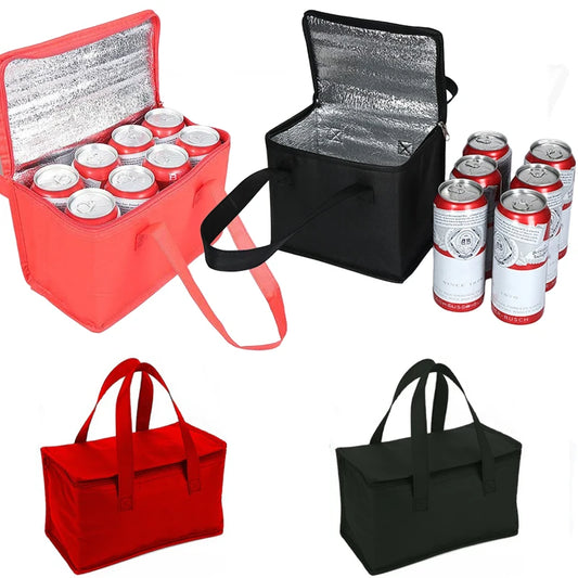 Isolierte, faltbare Lunch-Kühltasche für Picknick und Lebensmitteltransport