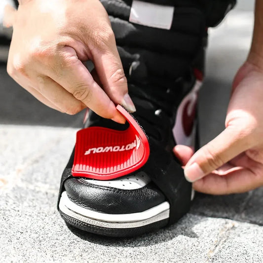 Universal Motorrad Schaltpad Schuhschutz Anti-Rutsch Schutzüberzug