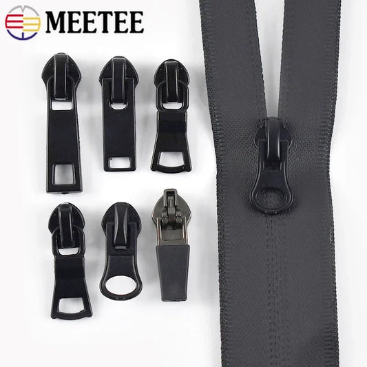 Nylon Reißverschluss Schieber Abzieher – Reparatur DIY Taschen Kleidung Set