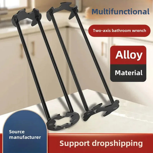 Multifunktionaler Vier-Backen-Schraubenschlüssel für Wasserhähne – robust - präzise