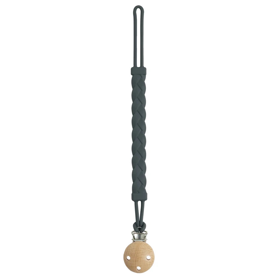 BPA-freie Silikon Beißring Kette Baby Schnuller Clip Tragbar 0-6 Jahre