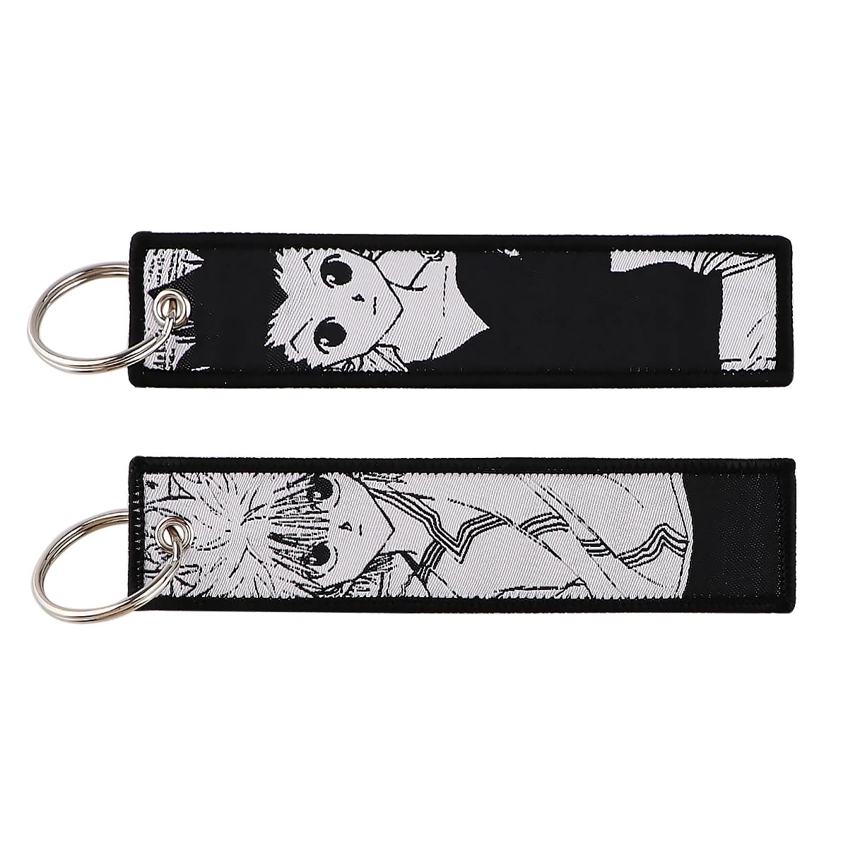 Manga Cartoon Schlüsselanhänger aus Metall für Motorrad und Auto 13cm