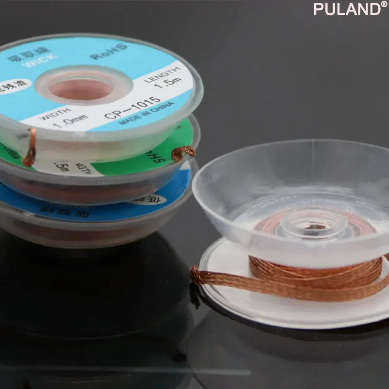 Entlötgeflecht aus reinem Kupfer mit verschiedenen Breiten für Elektronik