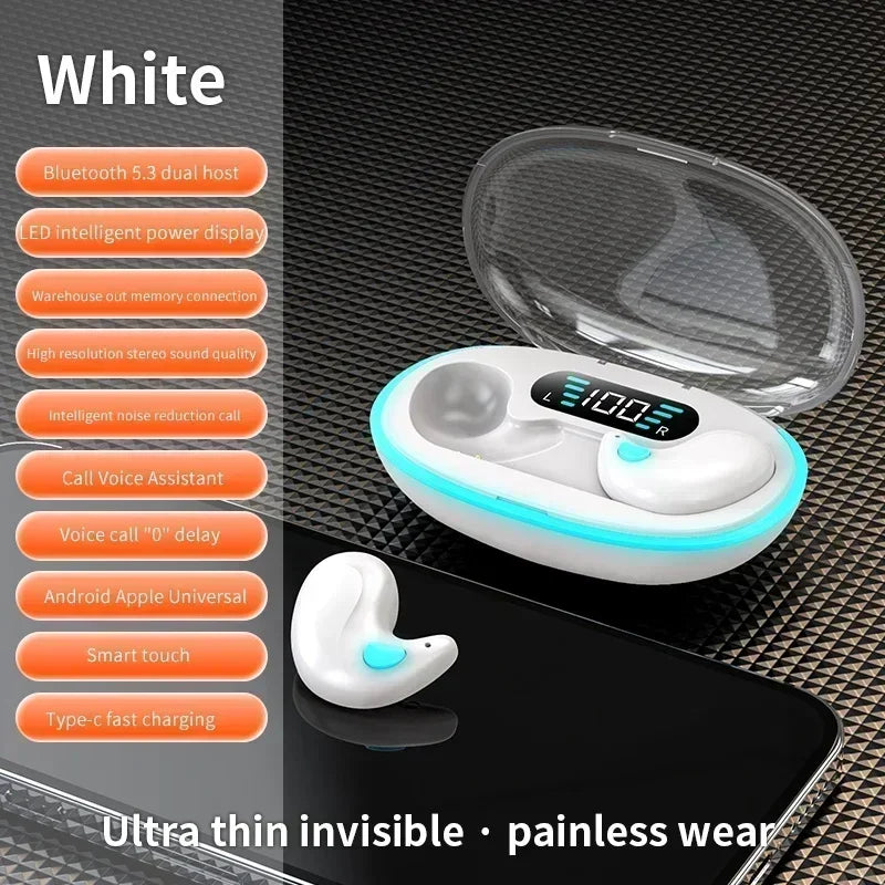 Aktive Noise Cancelling Ohrhörer: Kabellos, wasserdicht, 9D-Stereo, ergonomisch