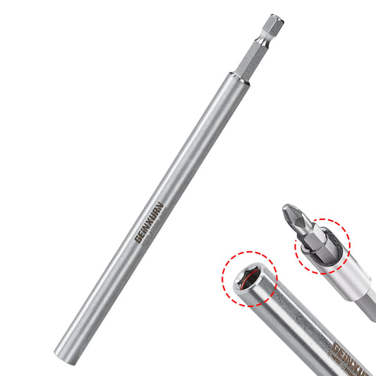 6 Zoll Magnetischer Schnellwechsel Bithalter Edelstahl für Schraubendreher