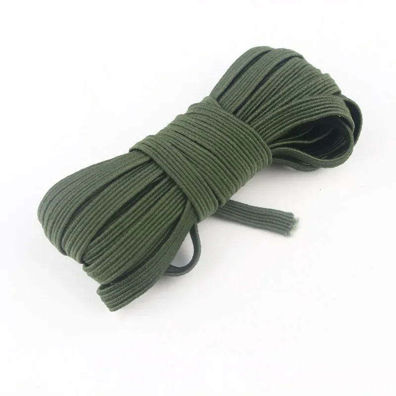 Vielseitiges elastisches Gummiband 6mm für Nähen und Haushalt