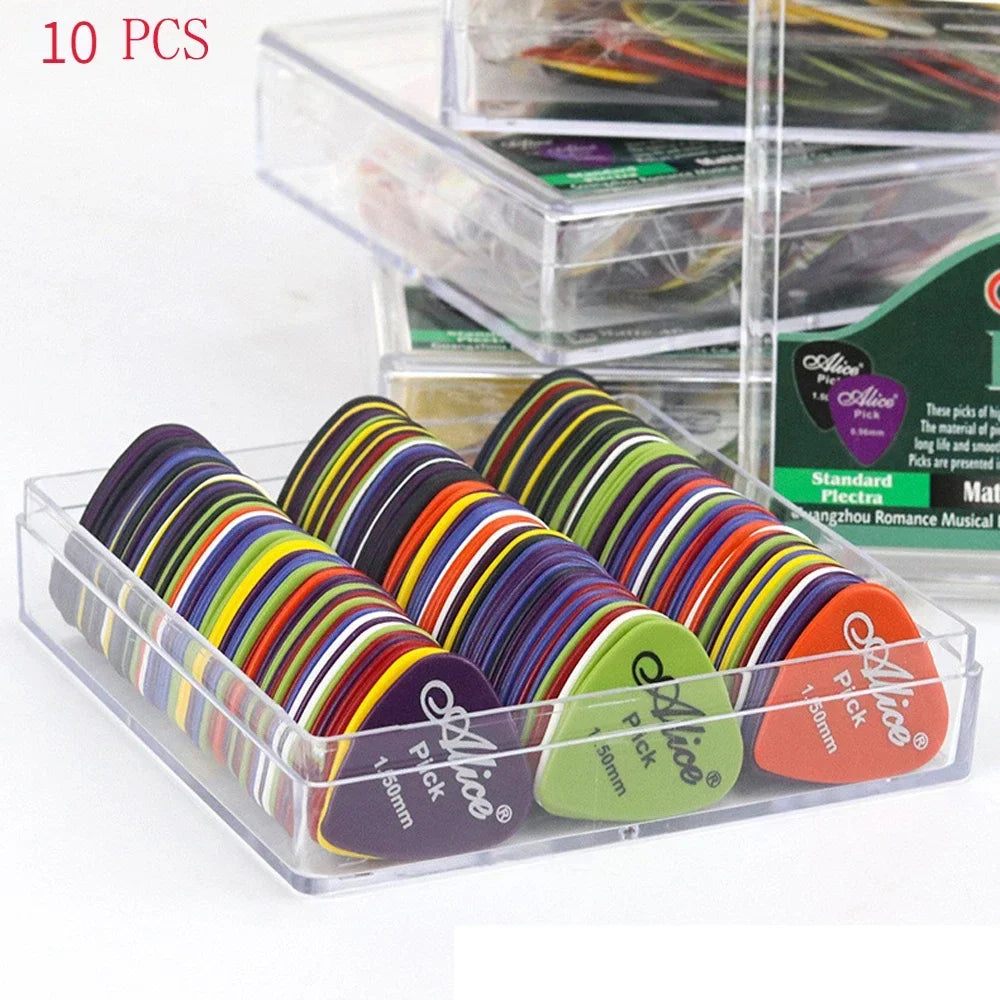 10 Stück Dicke 0,96 mm Glatte Gitarrenplektren für Akustik E-Bass