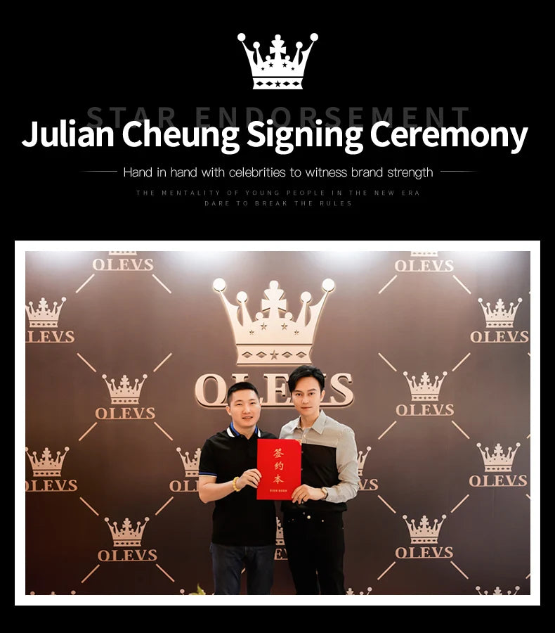 Klassische Herrenuhr mit Mondphase und Wasserdichtigkeit 3BAR