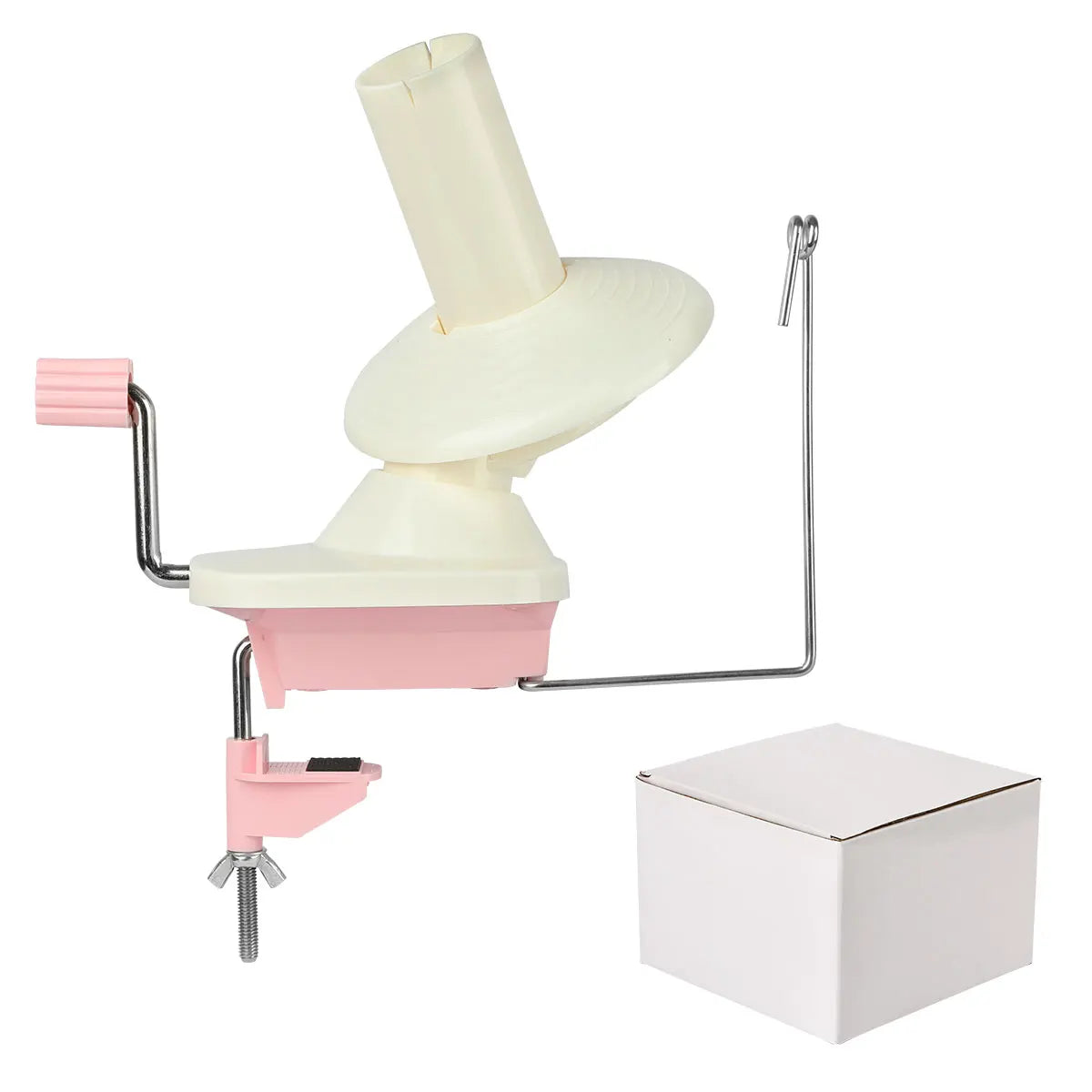 Handbetriebener Garnwickler aus Kunststoff für DIY Stricken und Nähen