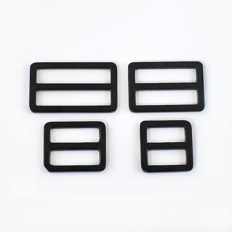 Metallschnallen 20-50 mm Set 5 oder 10 Stück Tri Glide Ring Gurtband Verschluss