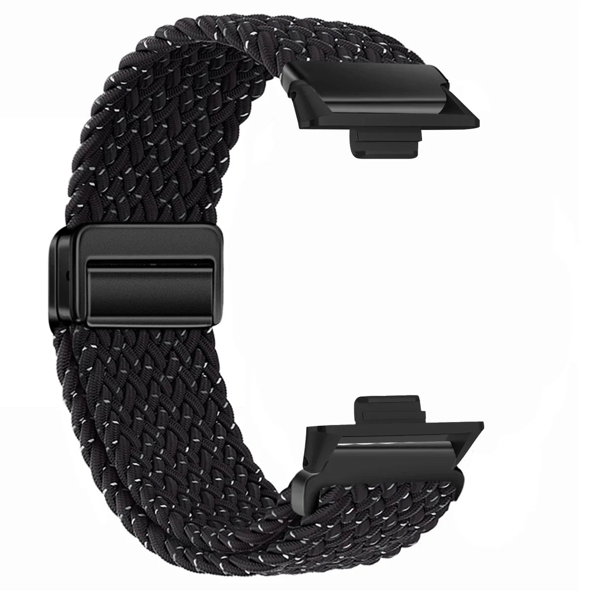 Verstellbares Nylon-Schlaufenarmband mit Magnetverschluss für Sportuhren
