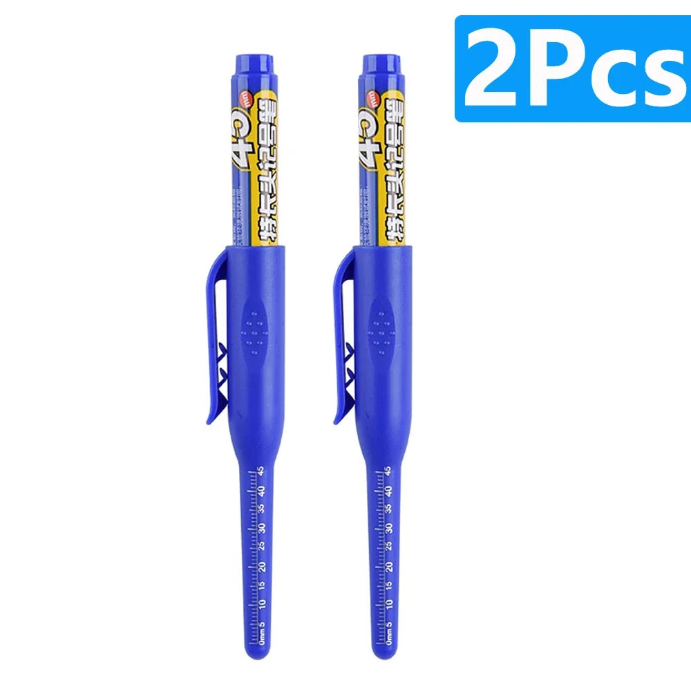 45mm Langspitze Tiefloch Marker – Wasserfester Stift für Holz, Fliesen, Metall