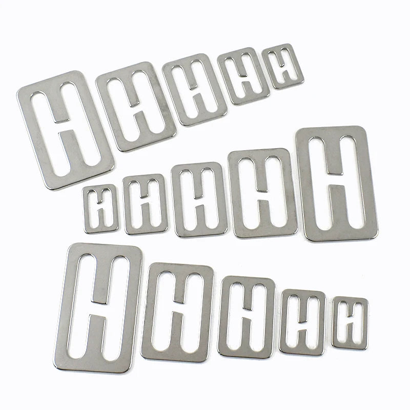 Edelstahl G-Haken Schnallen Metallring für Taschen Riemen Verschlüsse