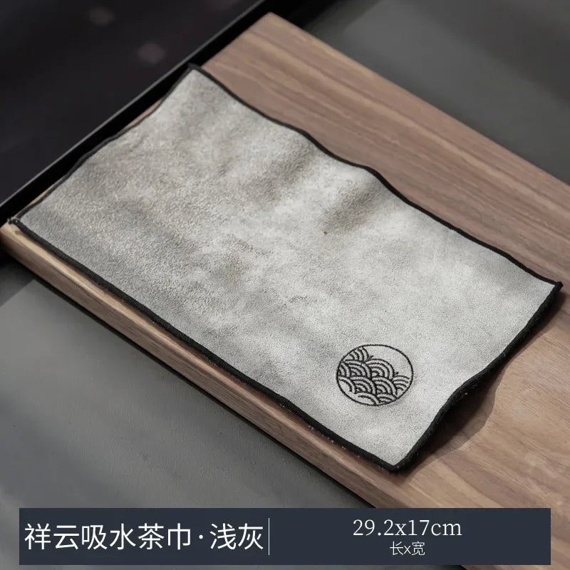 Saugfähiges Geschirrtuch im japanischen Stil aus Baumwolle