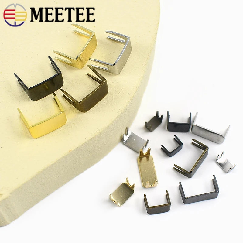 Metall Reißverschlussstopper Set Gr. 3/5/8/10 für Nylon Zipper Reparatur DIY