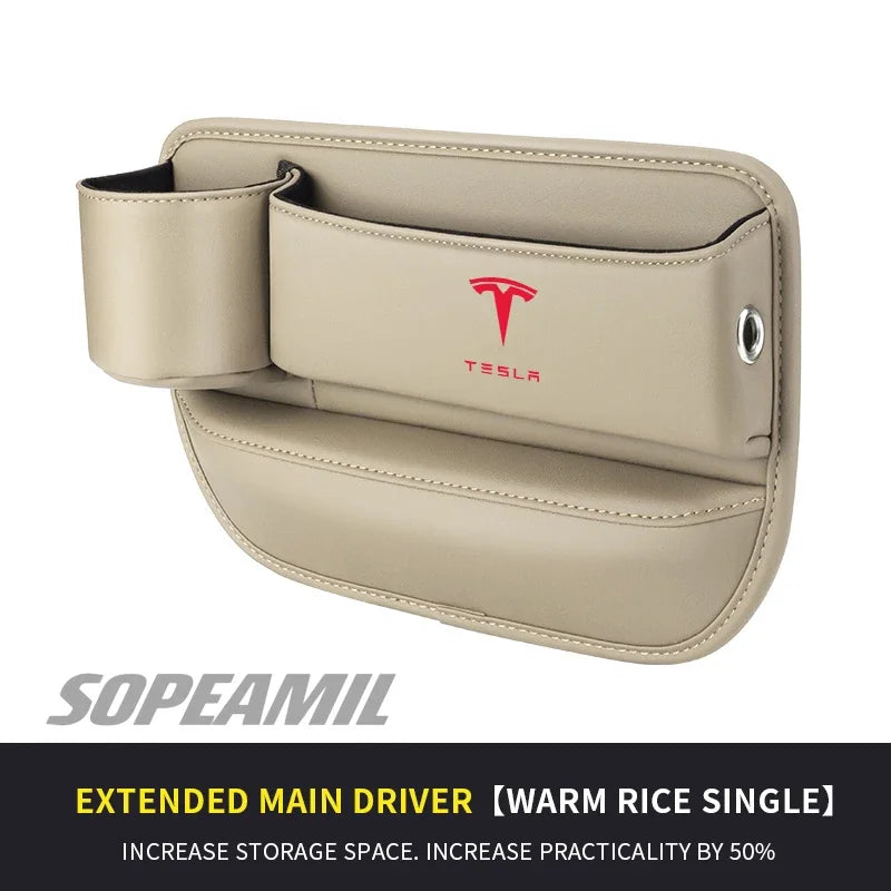 Praktische Auto Sitz Spalt Aufbewahrungsbox mit Becherhalter