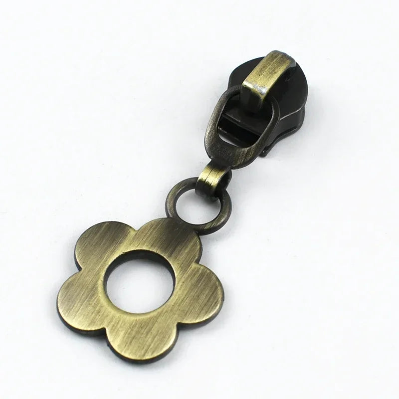 Bronze Reißverschlussschieber für Nylonreißverschlüsse, 5-20 Stück-Yabubest - Home & More