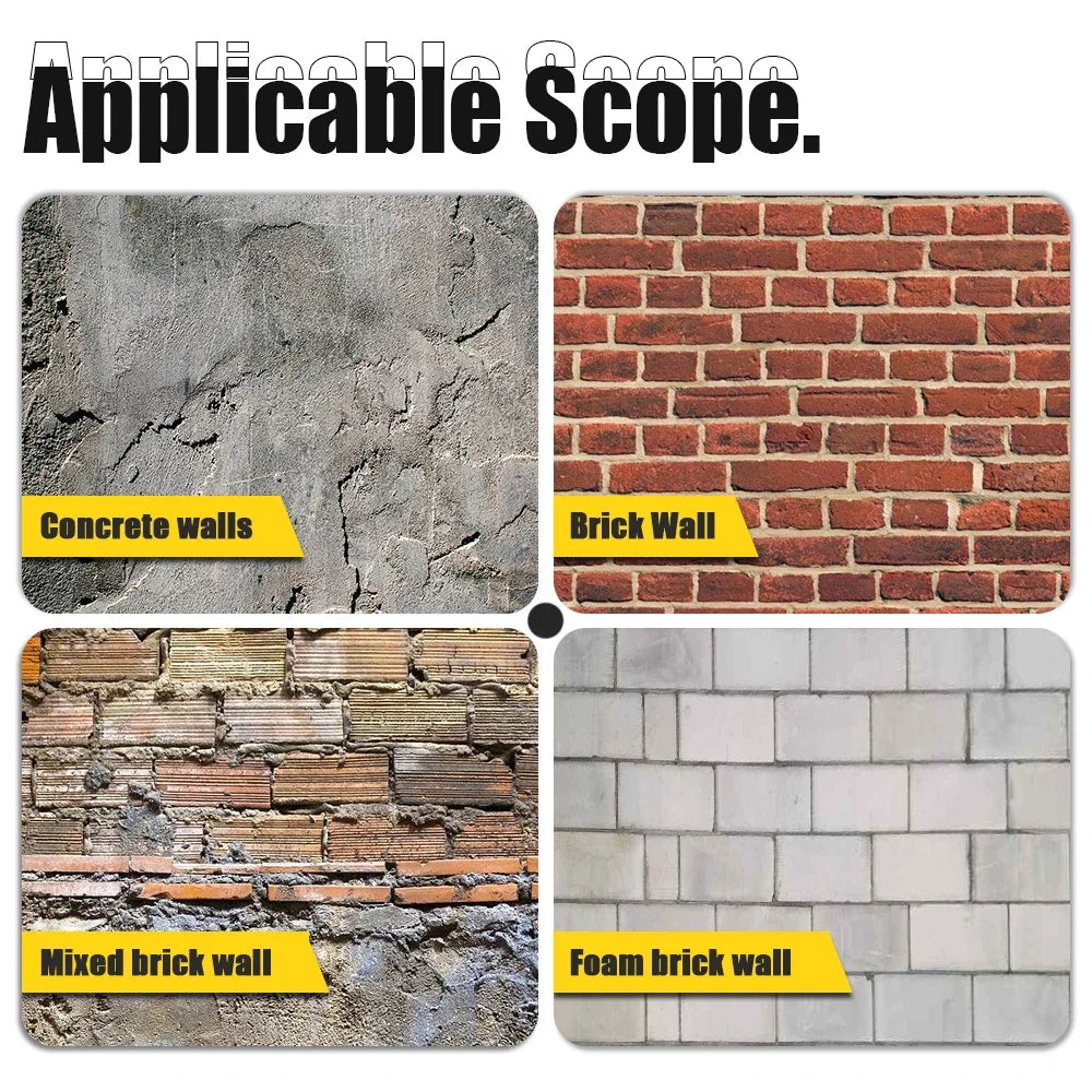 4 teiliges SDS Plus Kernbohrer Set 30 bis 68 mm für Beton und Stein