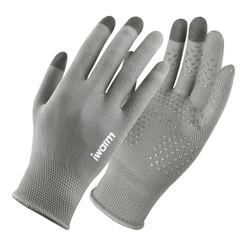 Vollfinger Fahrradhandschuhe wasserdicht rutschfest warm für Männer Frauen