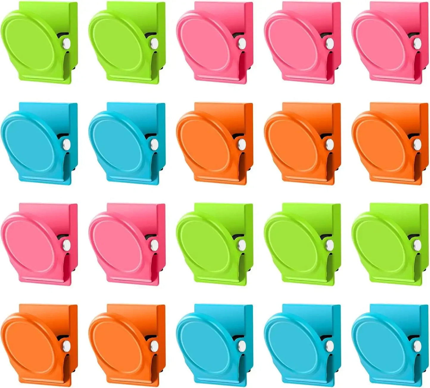 Starke Magnetklammern Set für Notizen und Fotos – 6, 12 oder 20 Stück