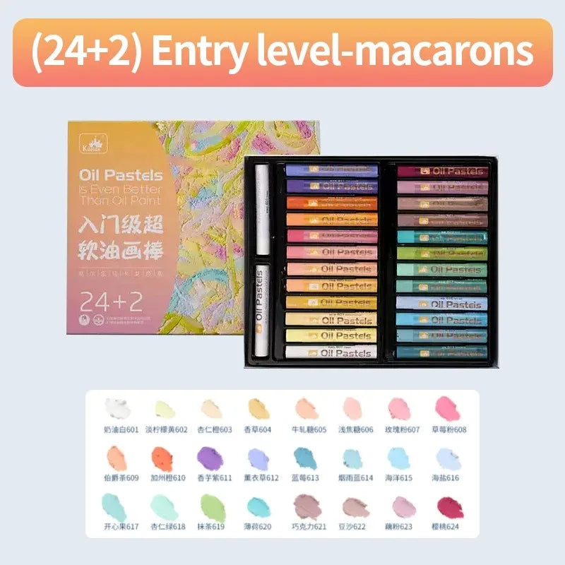 Superweiche Ölpastellkreide für lebendige Kunstwerke und kreatives Gestalten